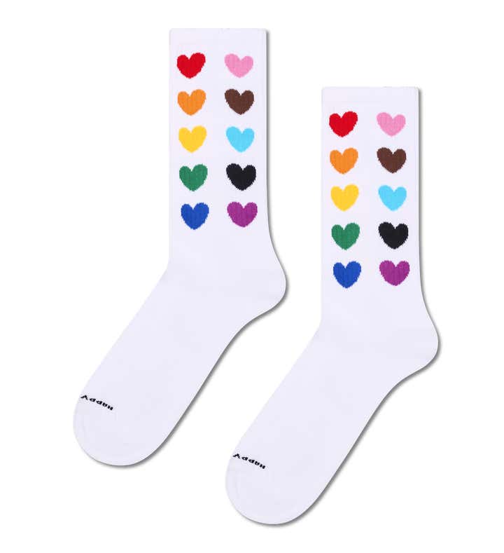 Rainbow Sneaker Sock