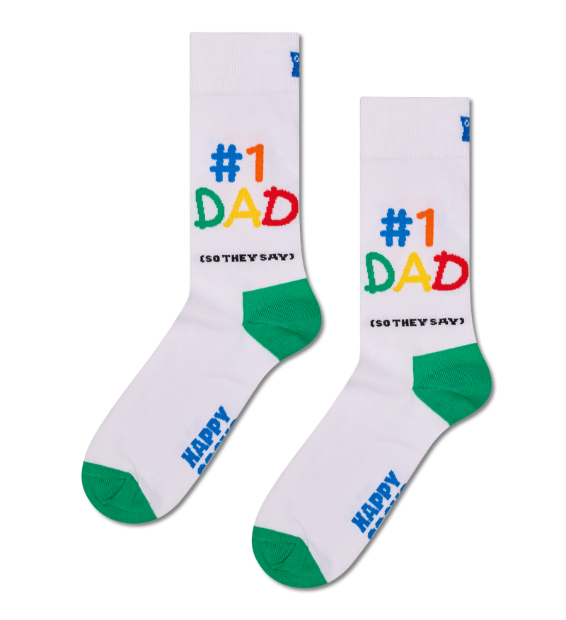 #1 Dad Sock | Funny Father's Day Gift