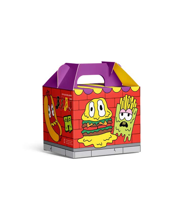Kids 4-Pack Junkfood Socks Gift Set