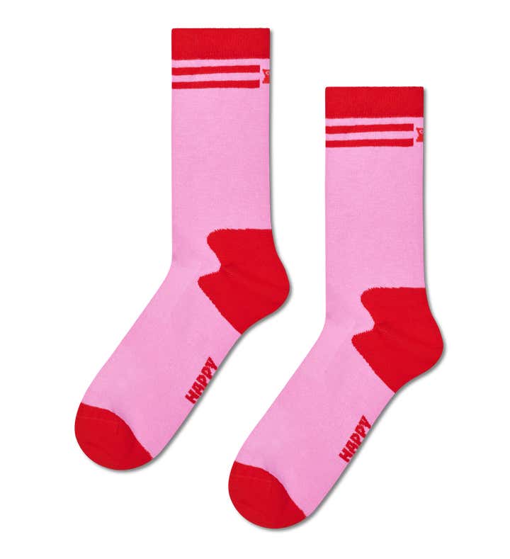 Pink Extra Cool Short Crew Sock