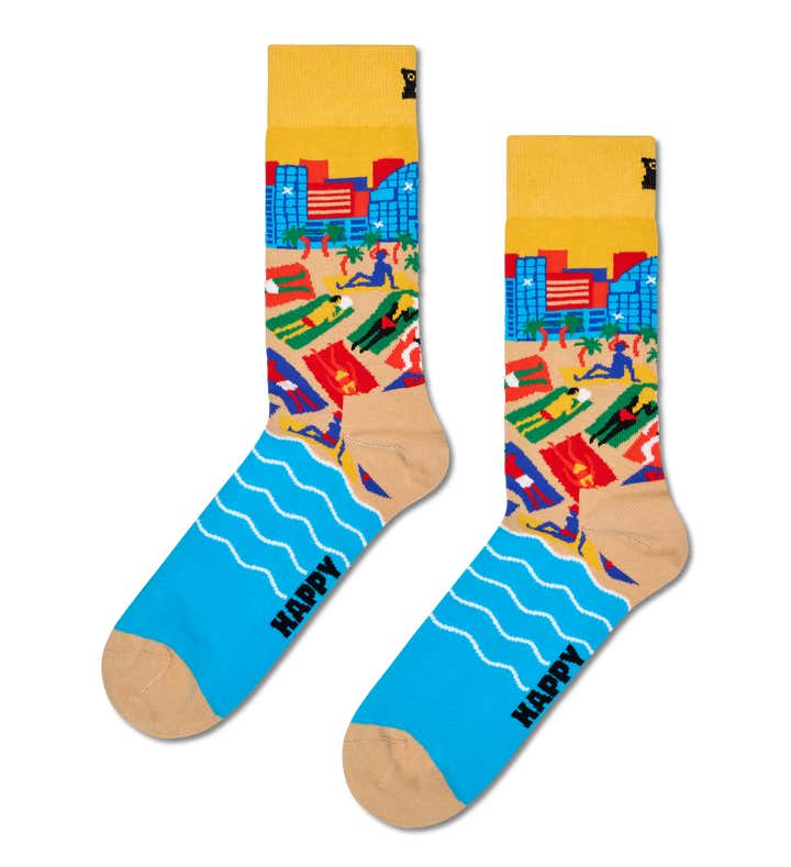 Barcelona Sun Beach Sock