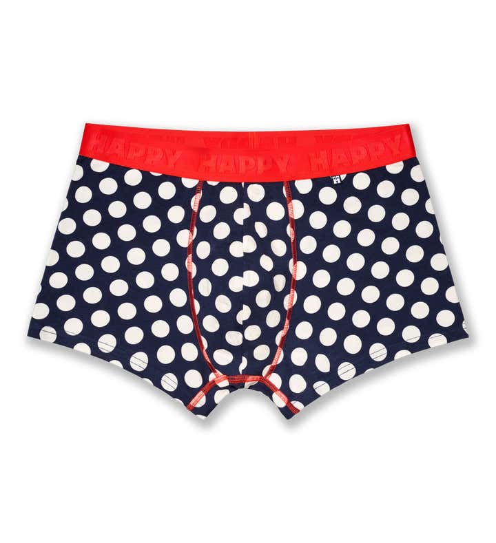 1-Pack Navy Big Dot Short Boxer