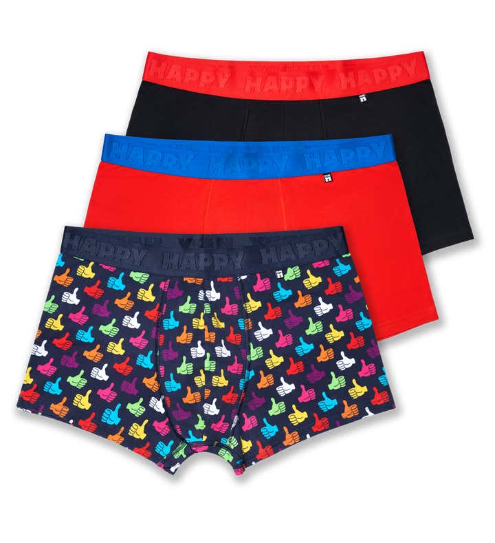 3-Pack Thumbs Up Short Boxers