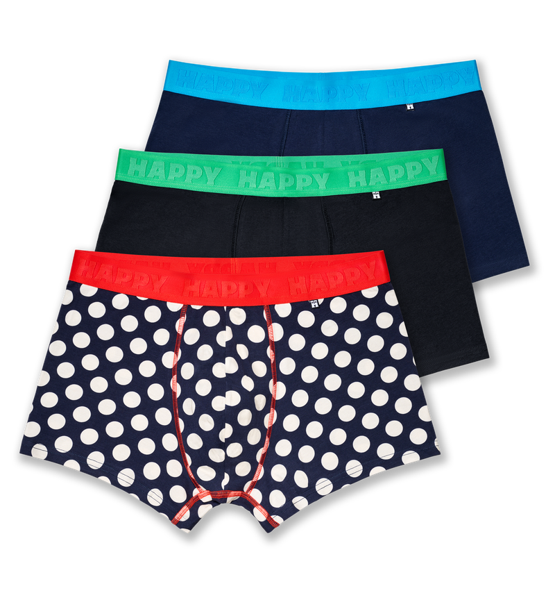 Navy Polka Dot Boxer Trunks | Funny & Comfortable