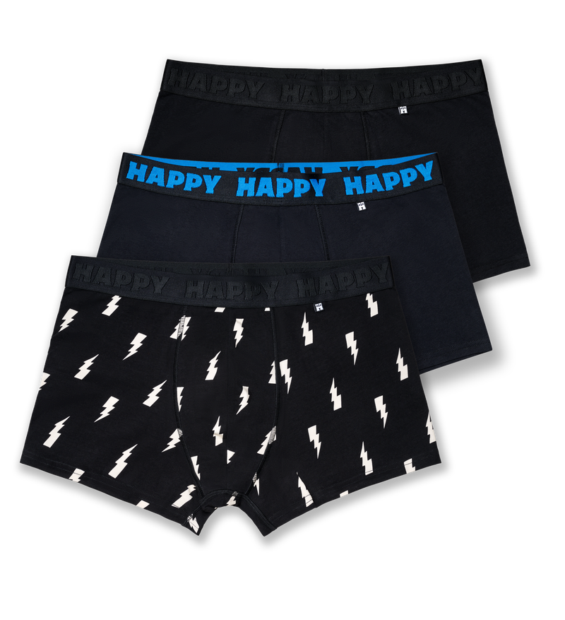3-Pack Black Boxers for Men | Funny & Comfortable