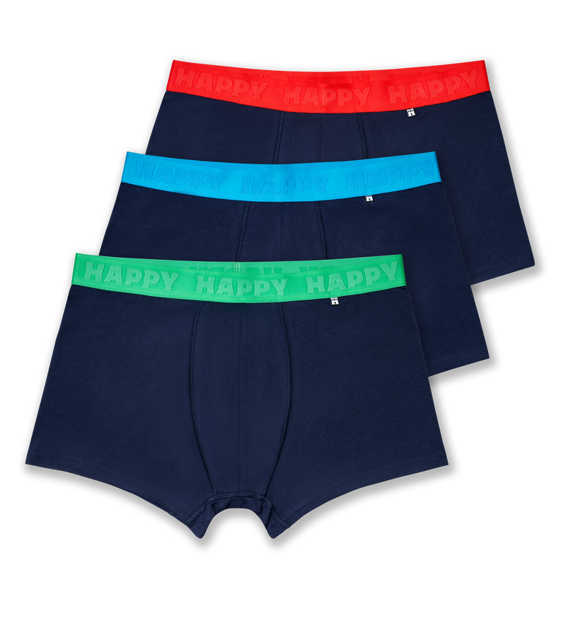 Navy Blue Boxer Shorts 3-Pack