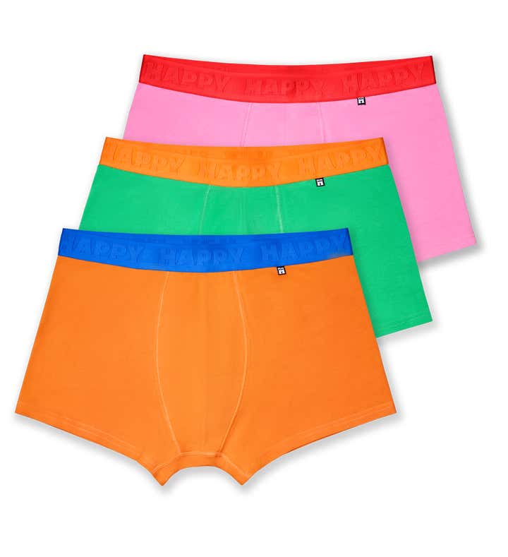 3-Pack Solid Mix Short Boxers