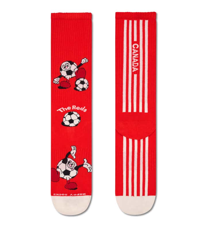 Team Canada Football Sneaker Sock