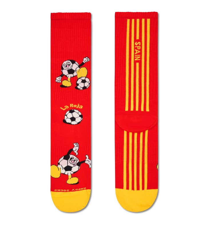 Team Spain Football Sneaker Sock