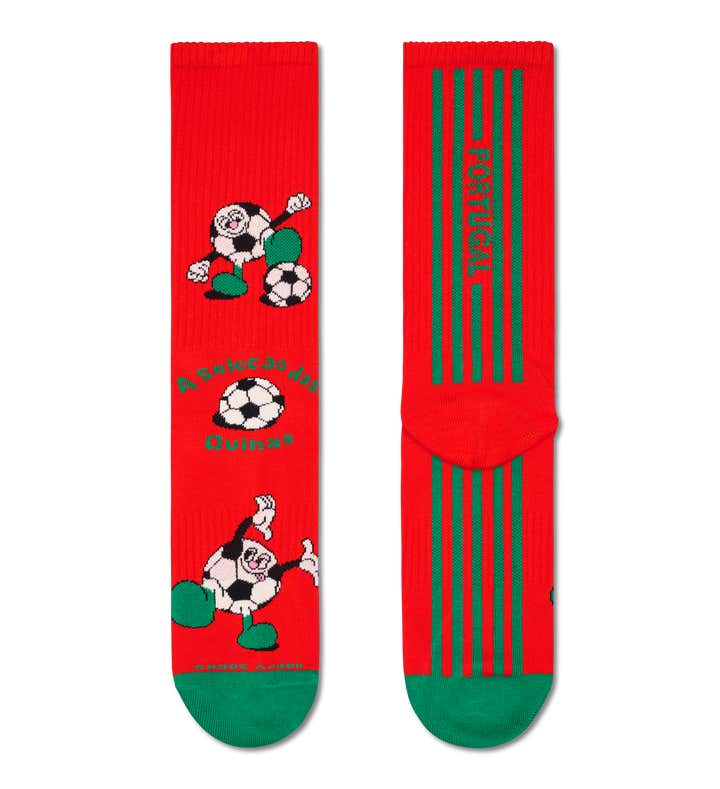 Team Portugal Football Sneaker Sock