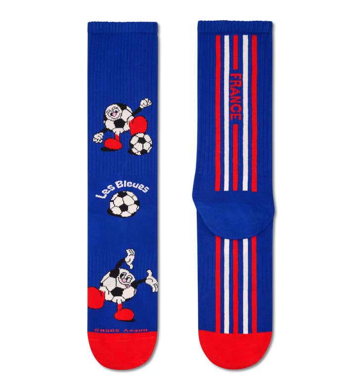 Team France Football Sneaker Sock