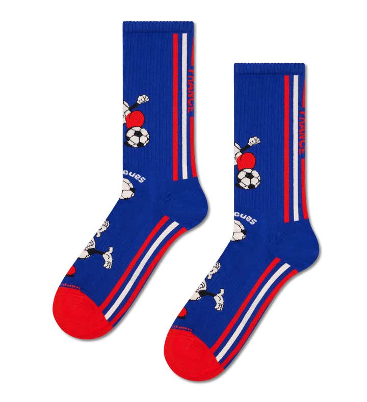 World Cup France Sneaker Sock