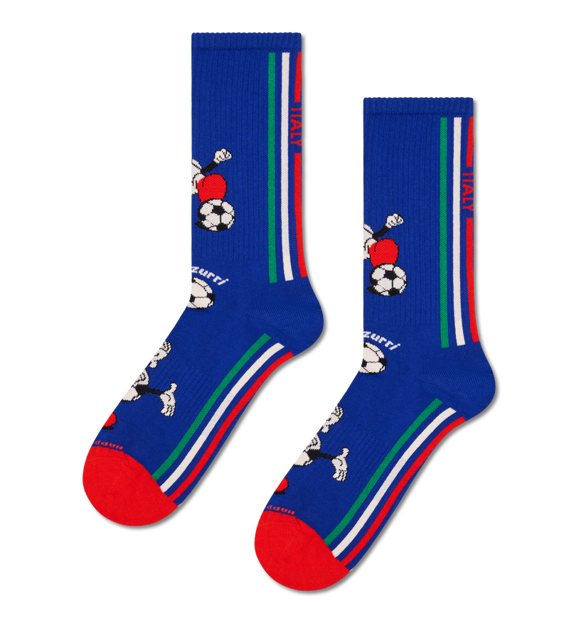 Italy Football Sneaker Socks | Soccer Athletic Socks