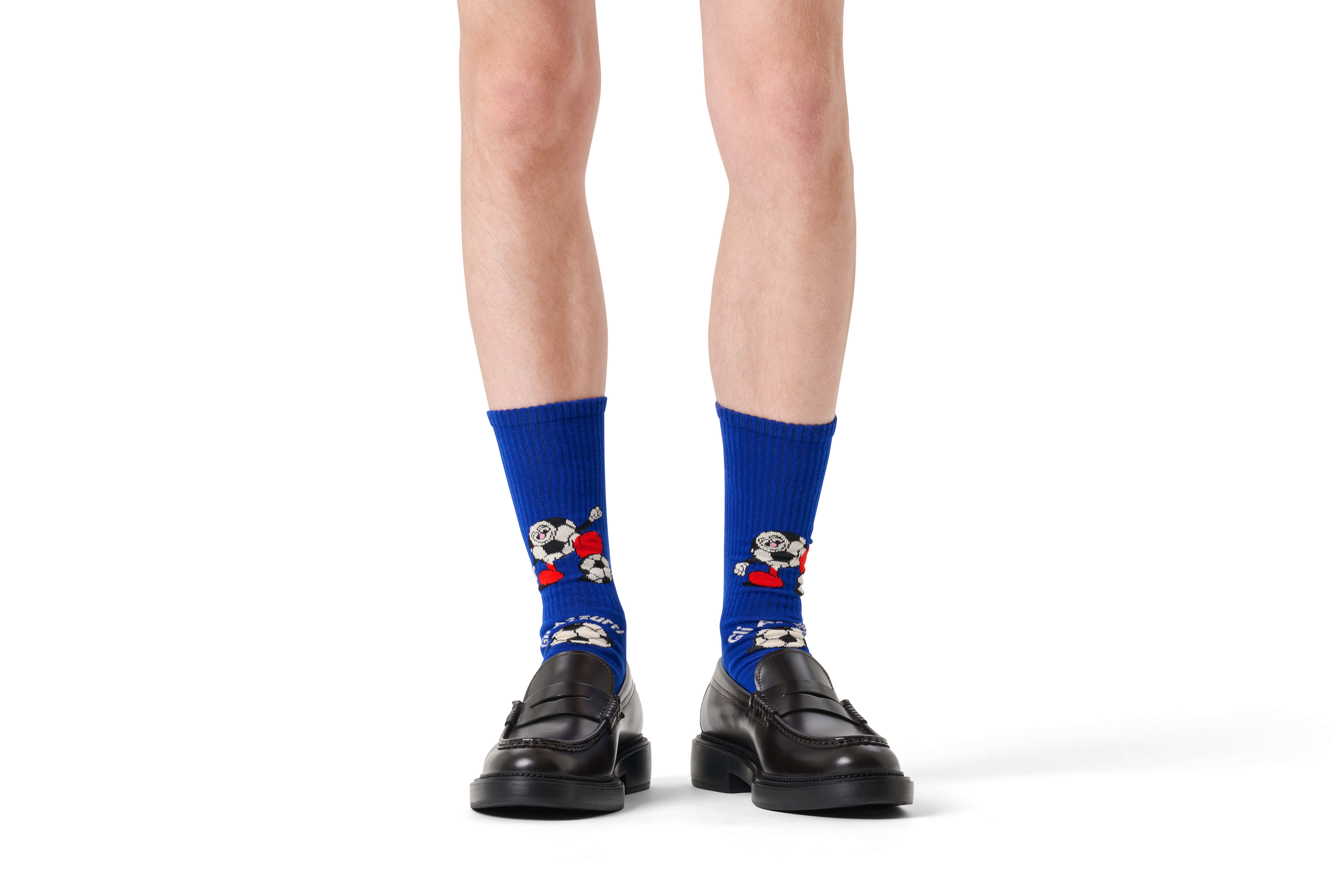 Italy Football Sneaker Socks | Soccer Athletic Socks | Happy Socks EU