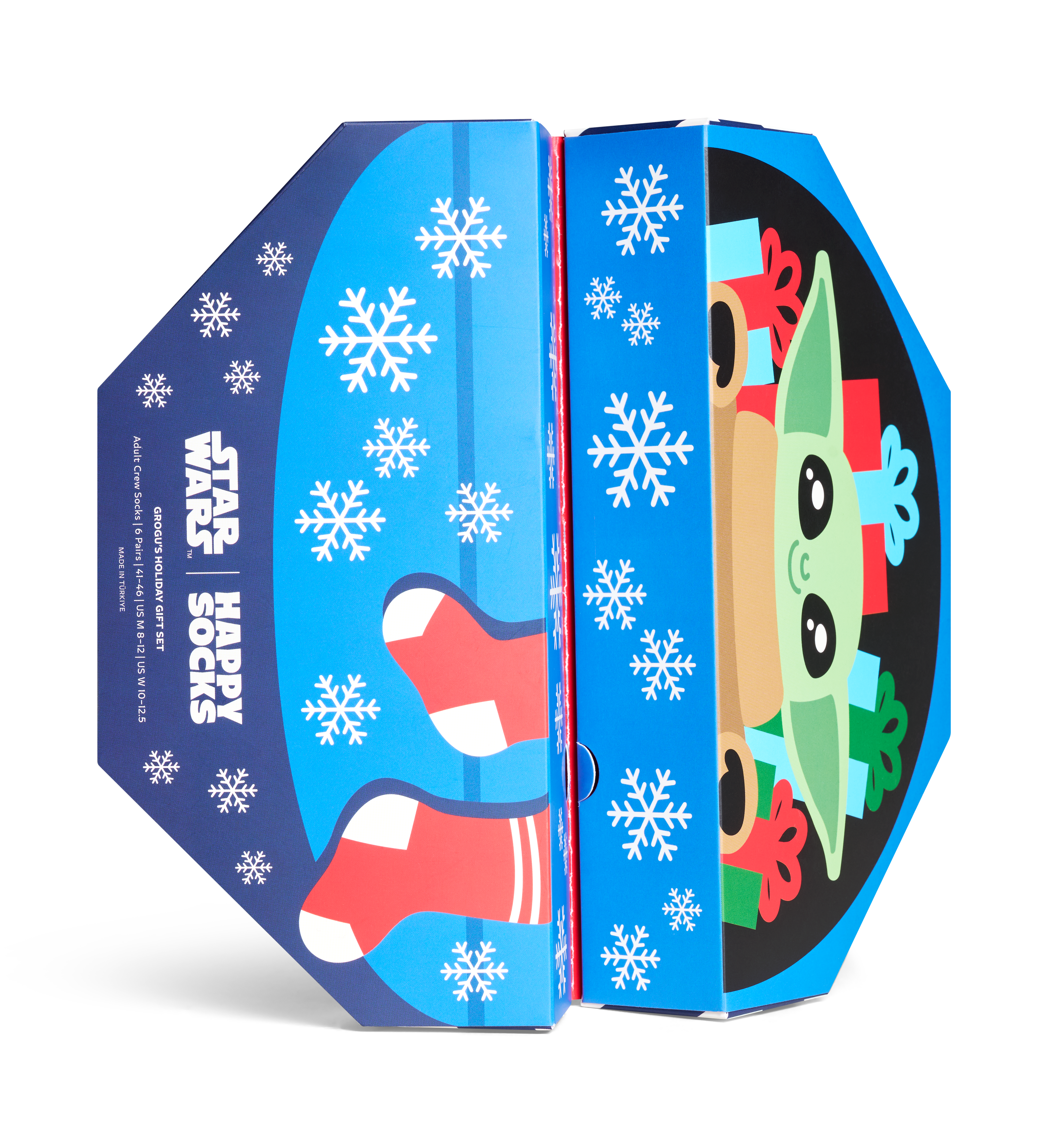 Star Wars™ 6-Pack Grogu's Holiday Gift Set | Happy Socks US