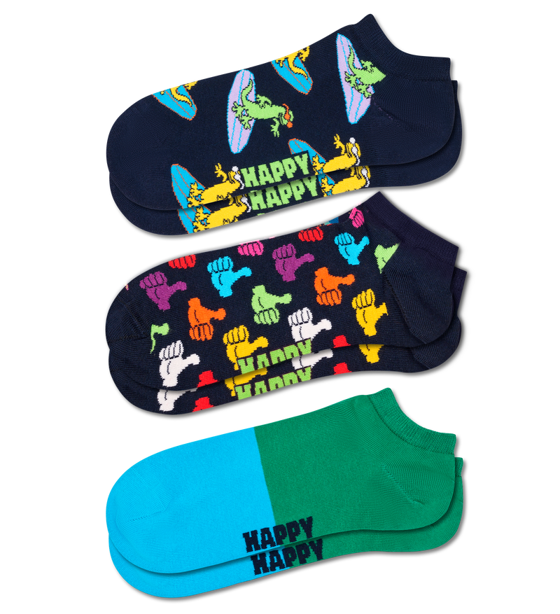 Hang Loose Low Socks - Fun Novelty Socks with Quirky Prints