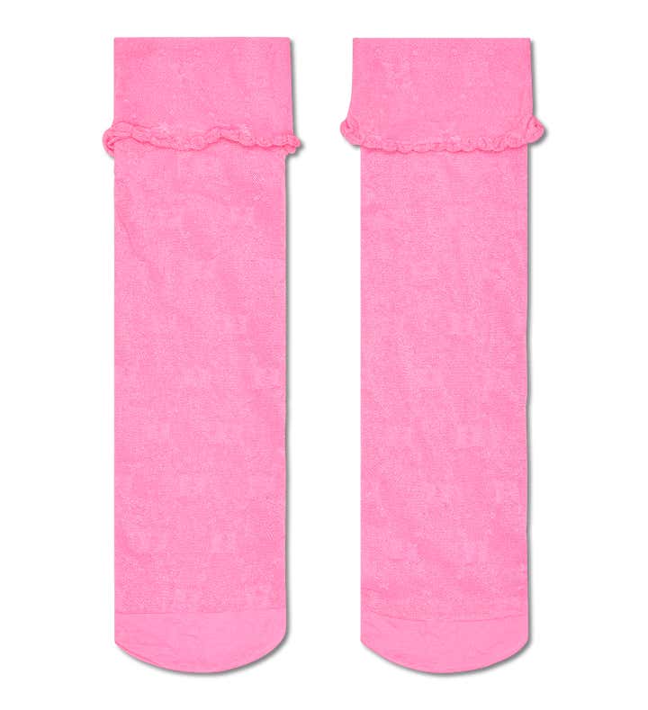 H Monogram Mini Crew Sock