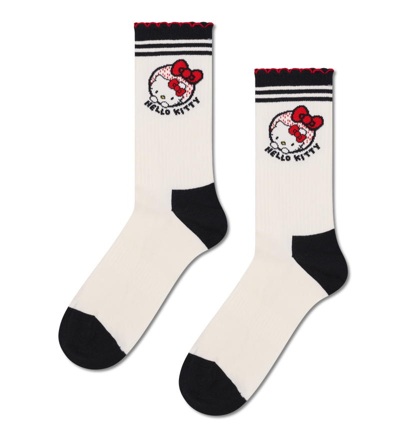 Hello Kitty Ribbon Short Crew Sneaker Sock