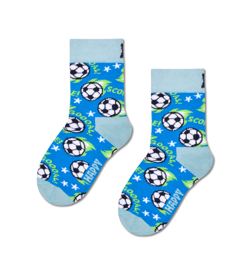 Kids Football Motif Novelty Socks