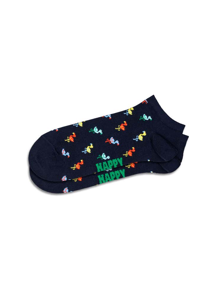3-Pack Flamingo Low Socks