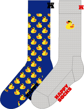 2-Pack Rubber Duck Socks