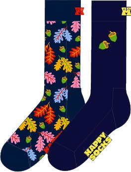 2-Pack Acorn Socks
