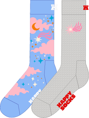 2-Pack Starry Sky Socks