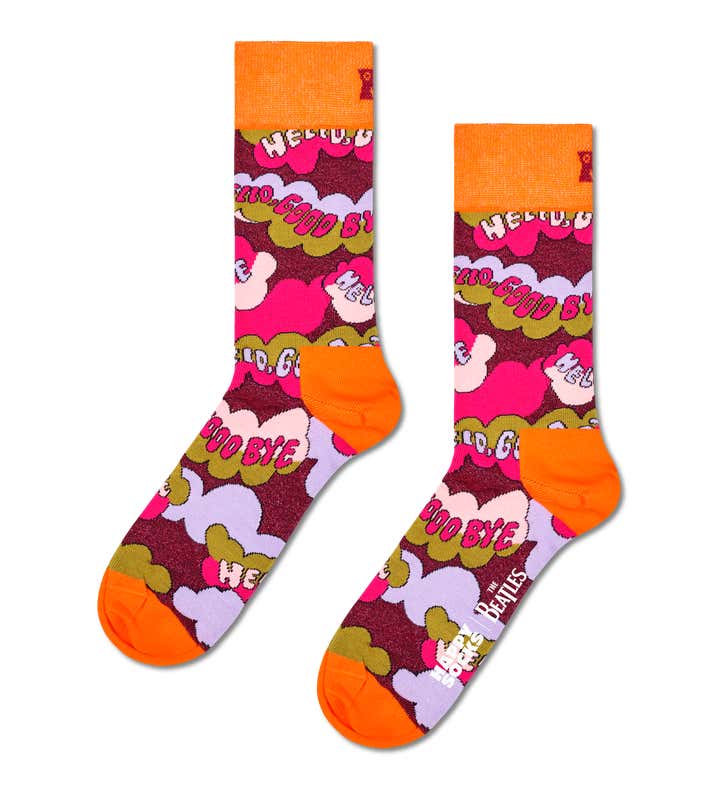 The Beatles Hello Goodbye Sock