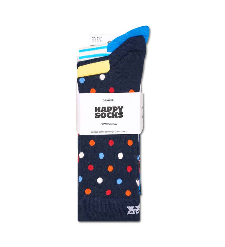 3-Pack Graphics Socks