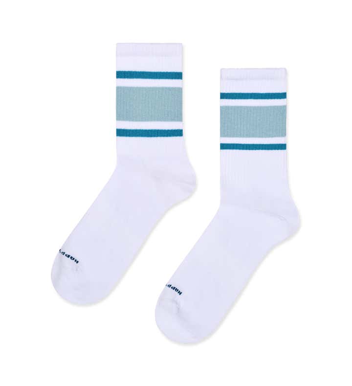 Simple Stripe Sneaker Sock