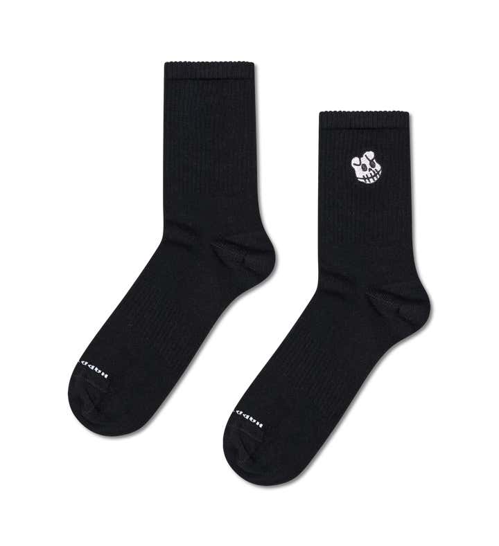 Dog Skull Sneaker Sock