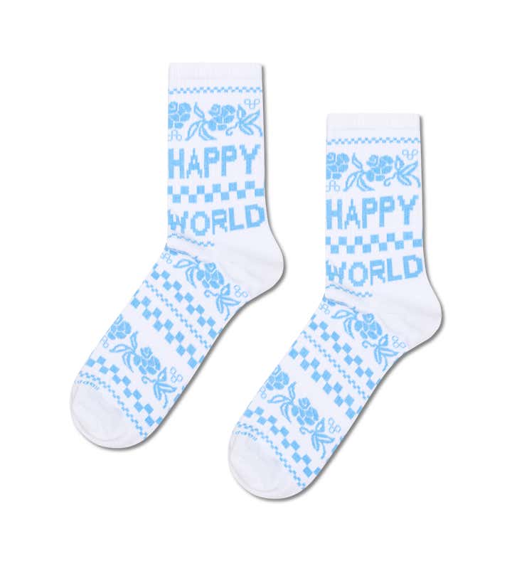 Happy World Sneaker Sock
