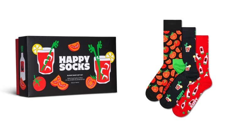 3-Pack Bloody Mary Socks Gift Set