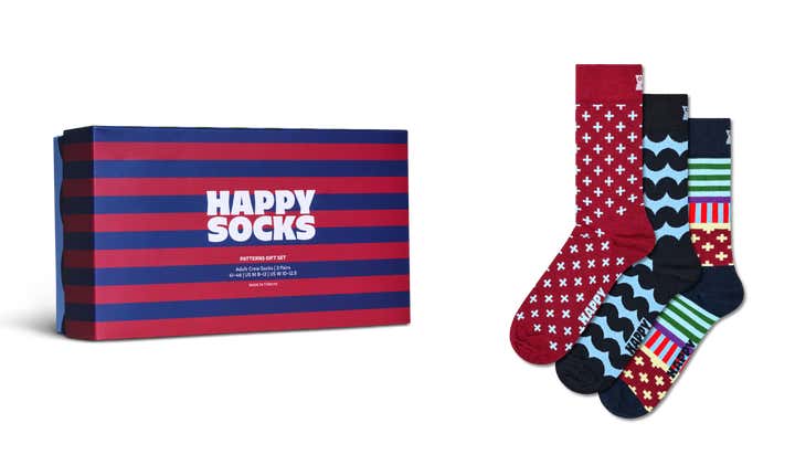3-Pack Graphic Mix Socks Gift Set