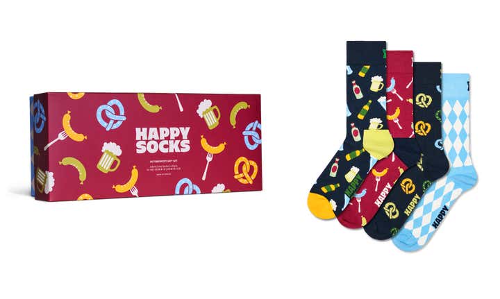 4-Pack Octoberfest Socks Gift Set