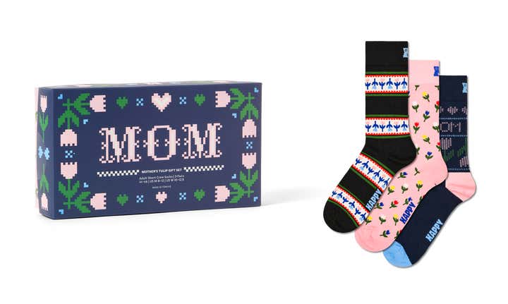 3-Pack Mother's Tulip Socks Gift Set