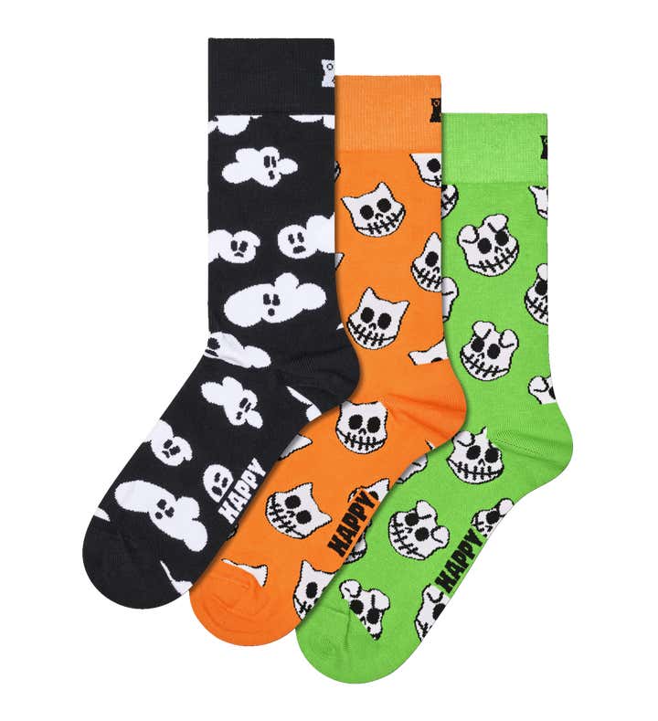 3-Pack Halloween Socks