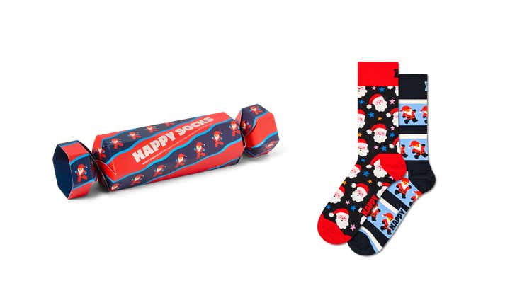 2-Pack Merry Cracker Socks Gift Set