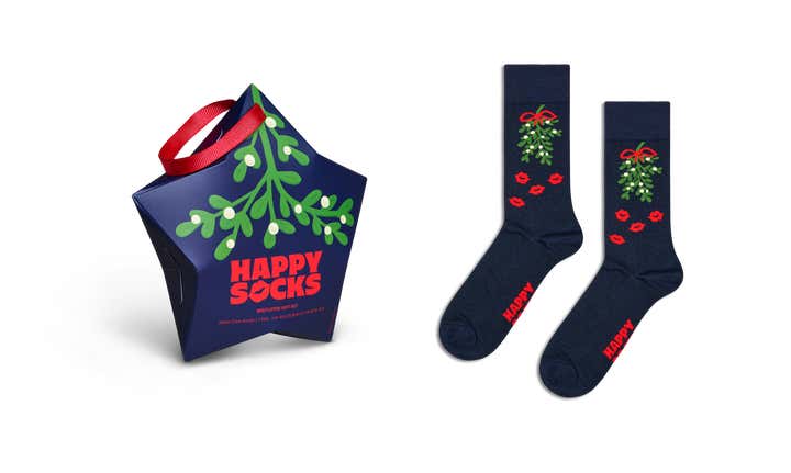 1-Pack Mistletoe Sock Gift Set