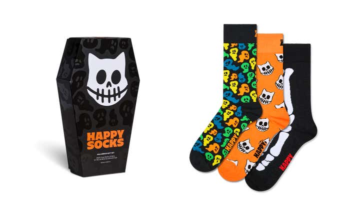 3-Pack Halloween Socks Gift Set