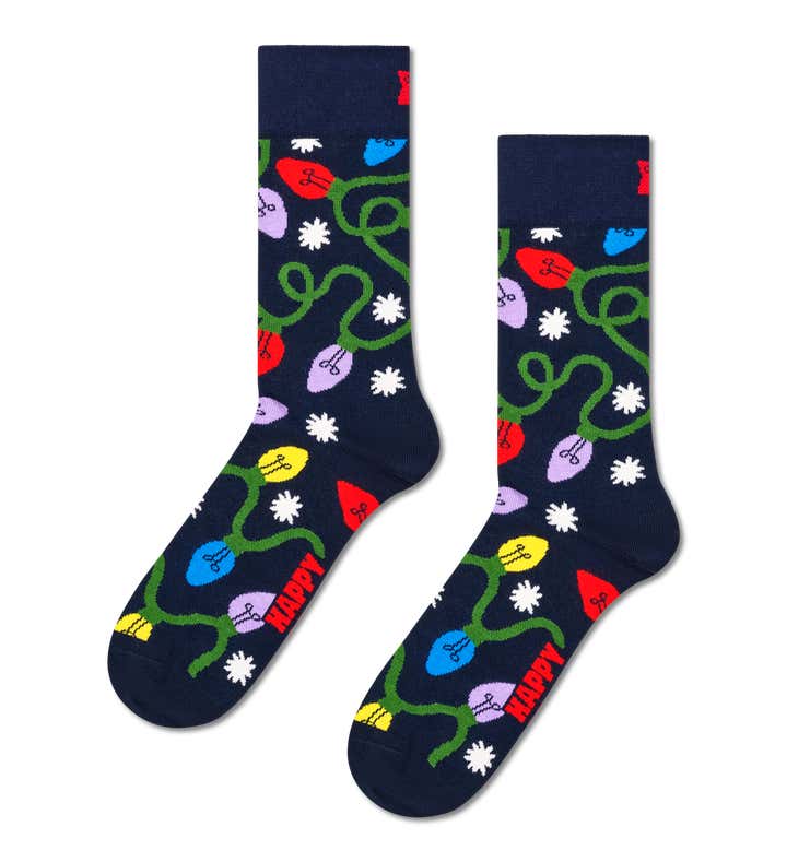 Christmas Lights Sock