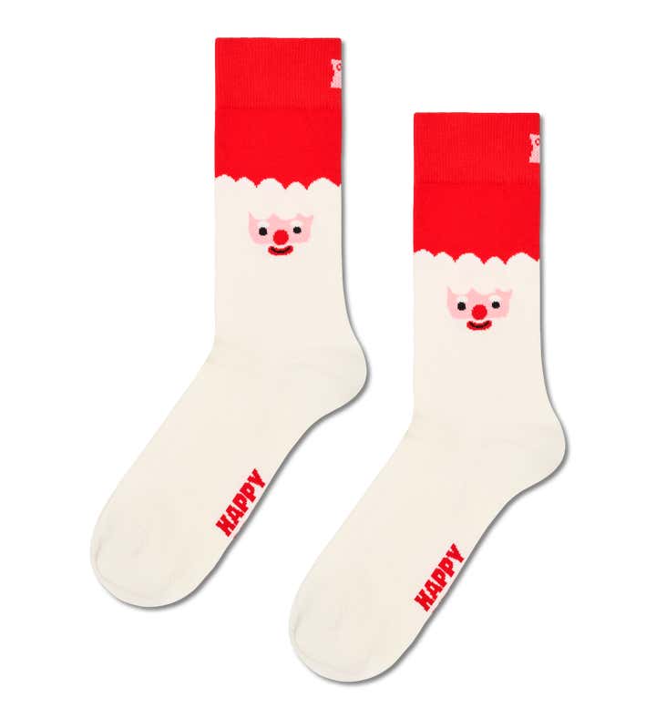 Santa Face Sock