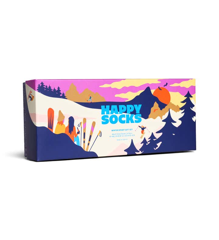 4-Pack Winter Sport Socks Gift Set