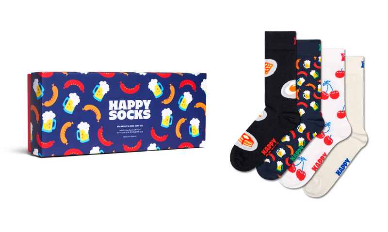 4-Pack Food Socks Gift Set