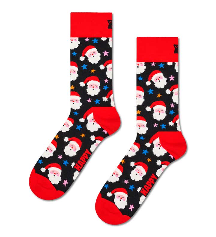 Santa & Star Sock
