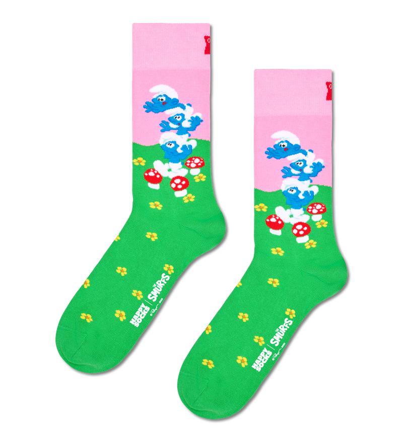 The Smurfs Smurf Tower Sock