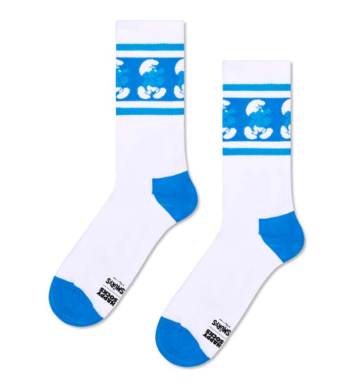 The Smurfs Striding Smurf Sock
