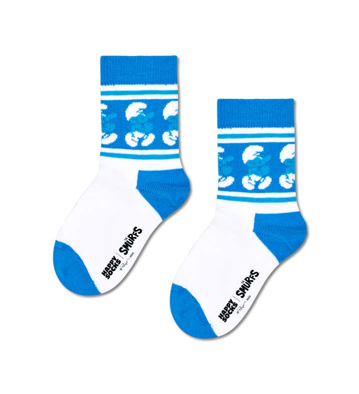 Kids The Smurfs Striding Smurf Sock