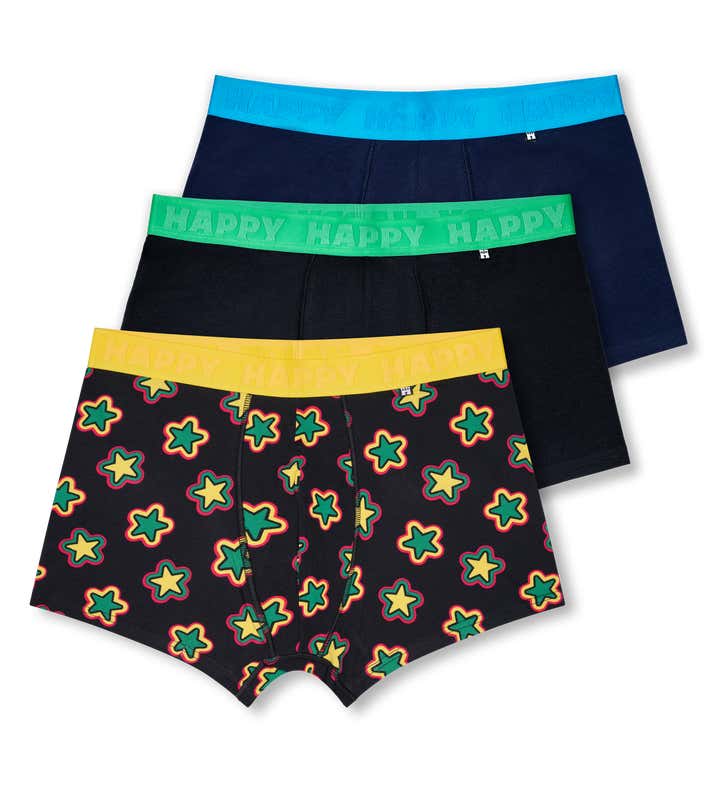 3-Pack Stars Short Boxers