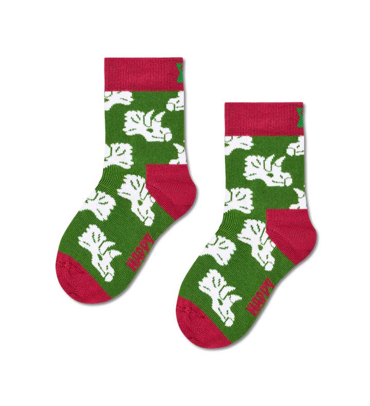 Kids Tricera Skull Sock